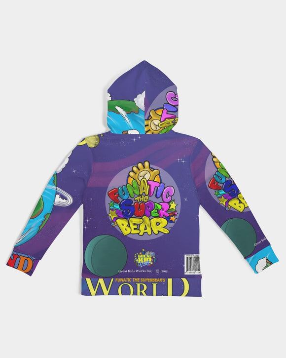 World of Bearfriendus Boys and Girls Hoodie