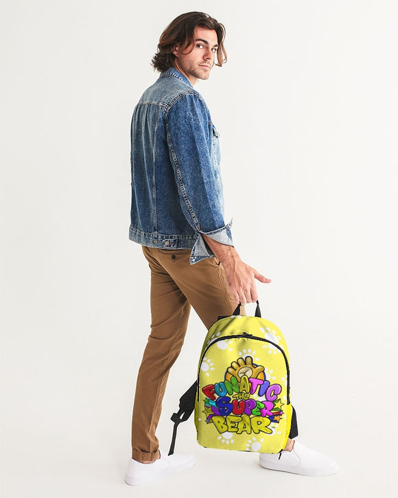 Funatic The Super Bear Paws Large Yellow Back Pack
