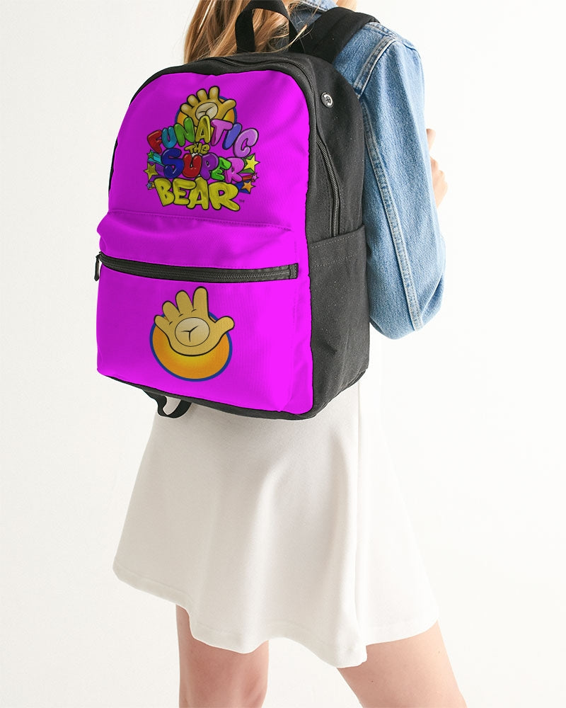 Funatic The Super Bear Hot Pink Small Canvas Back Pack