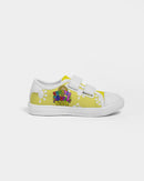 Funatic The Super Bear Kids Yellow Velcro Sneaker-5