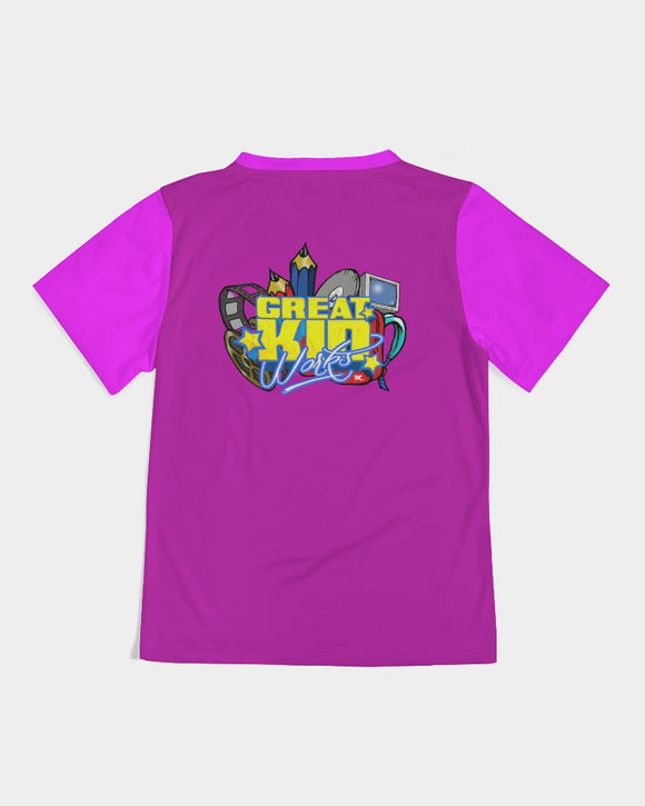 ABC Fushia Girls Tee