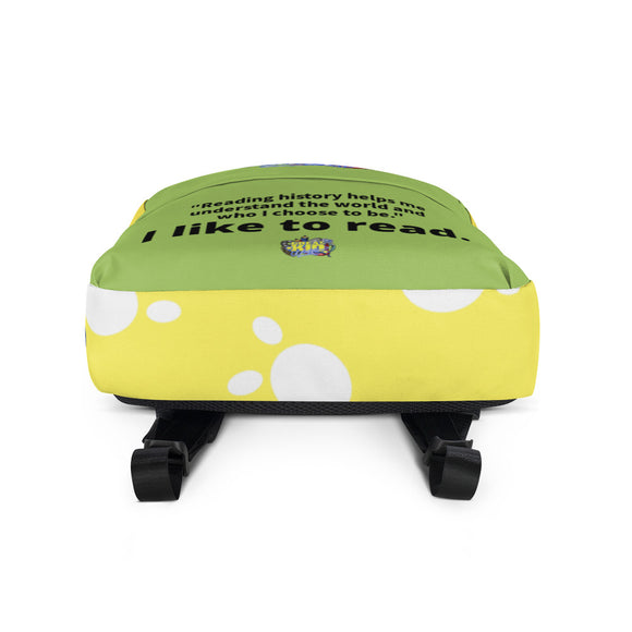 I LIKE TO READ Back Pack