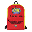 I LIKE TO READ Back Pack-1