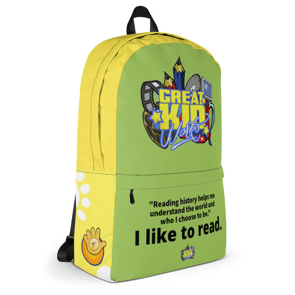I LIKE TO READ Back Pack