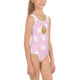 Pink Funatic The Super Bear Girls Swim Suit