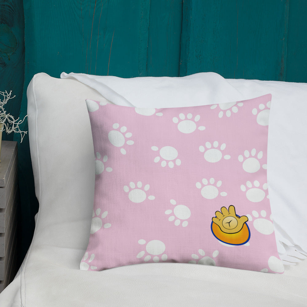 Funatic The Super Bear Small Pink Pillow