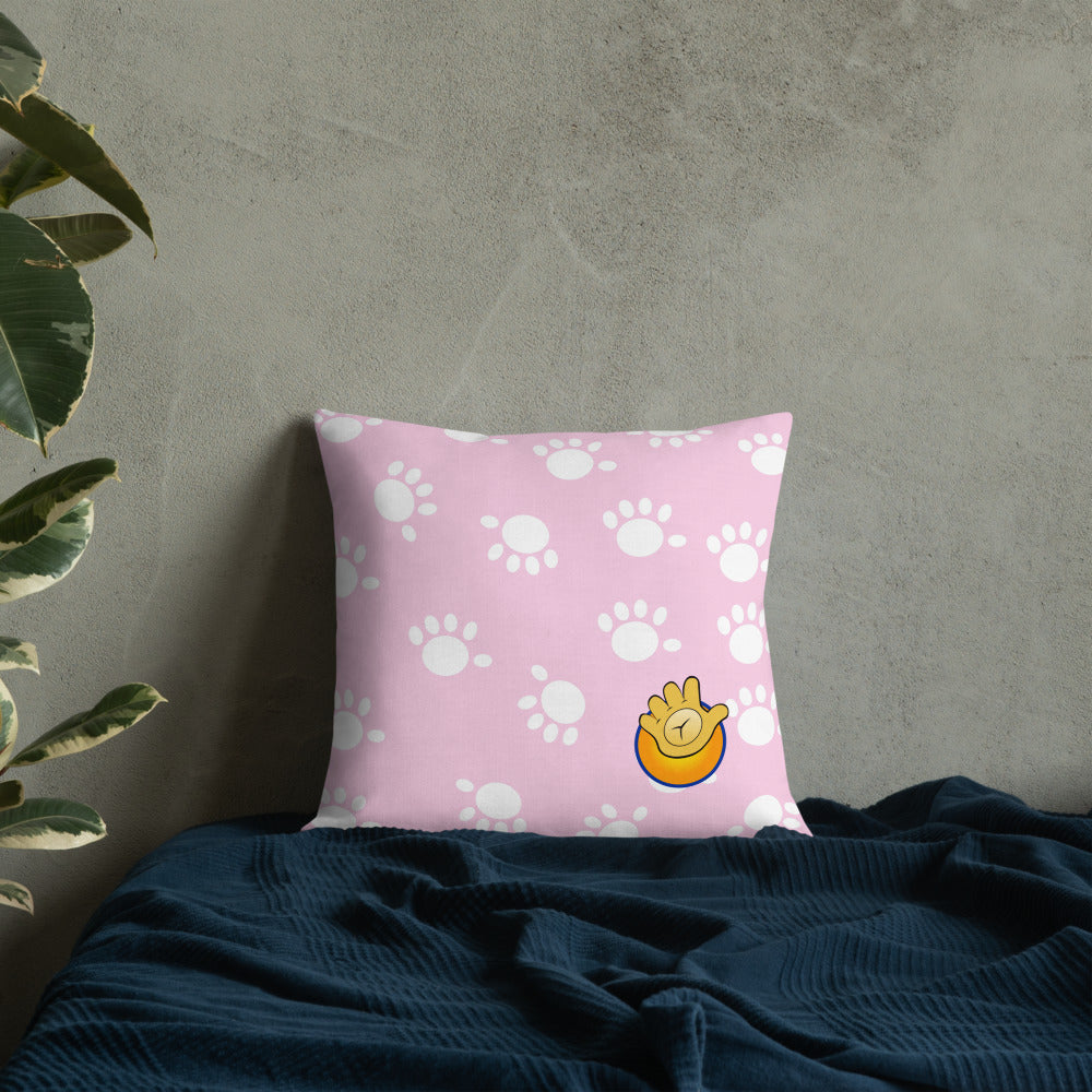 Funatic The Super Bear Small Pink Pillow