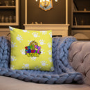 Funatic The Super Bear Small Yellow Pillow-3