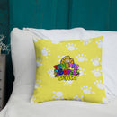 Funatic The Super Bear Small Yellow Pillow-4