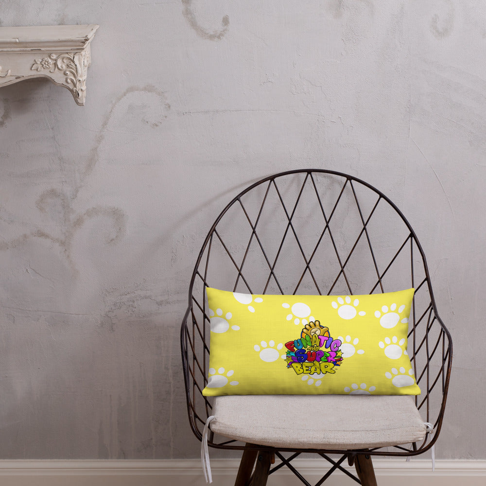 Funatic The Super Bear Premium Yellow Pillow