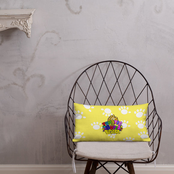 Funatic The Super Bear Premium Yellow Pillow