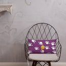 Funatic The Super Bear Purple Throw  Pillow-1