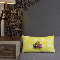Funatic The Super Bear Premium Yellow Pillow