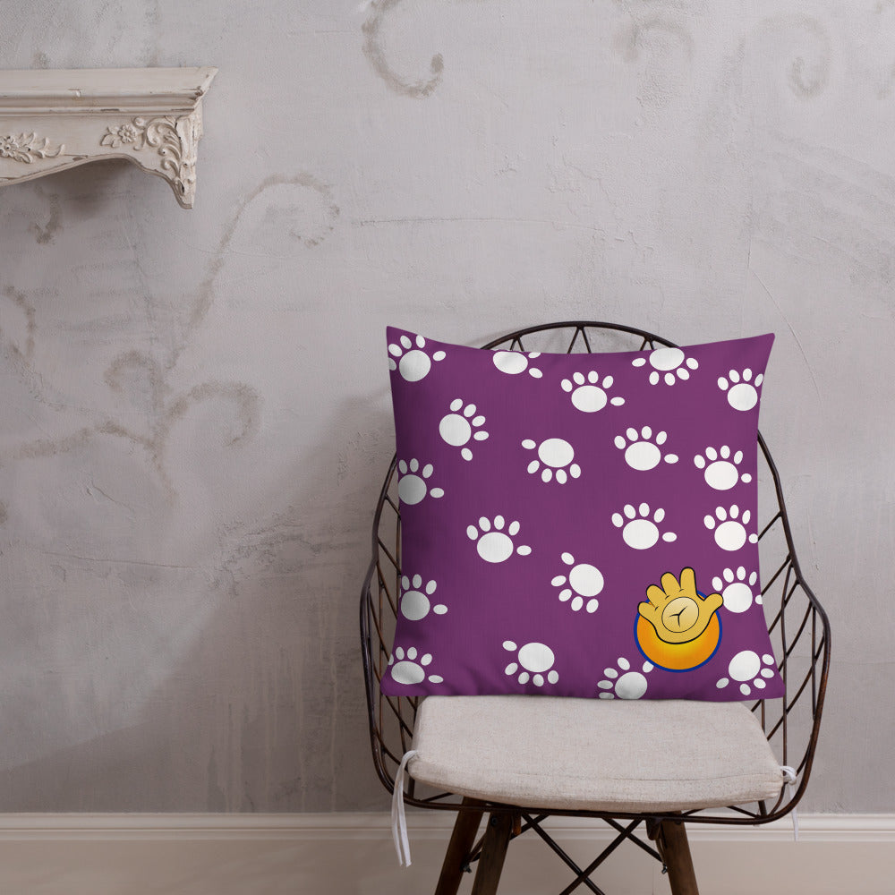 Funatic The Super Bear Purple Pillow
