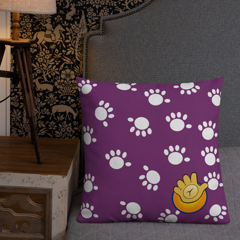 Funatic The Super Bear Purple Pillow