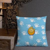 Funatic The Super Bear Large Light Blue Pillow