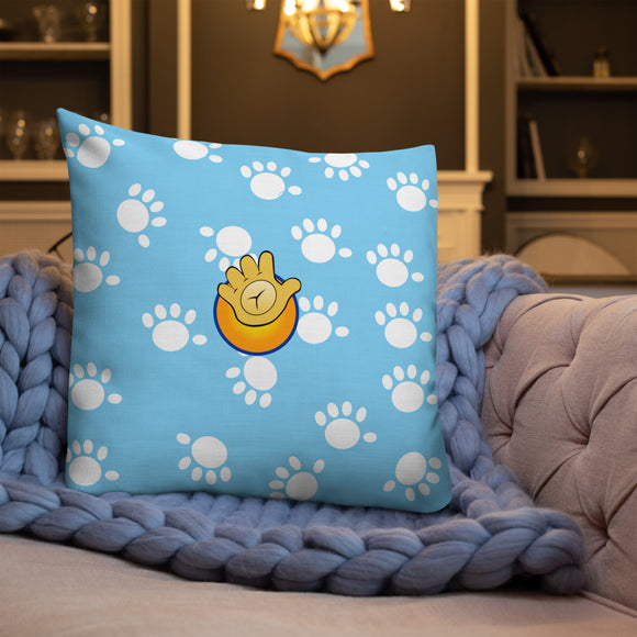 Funatic The Super Bear Large Light Blue Pillow