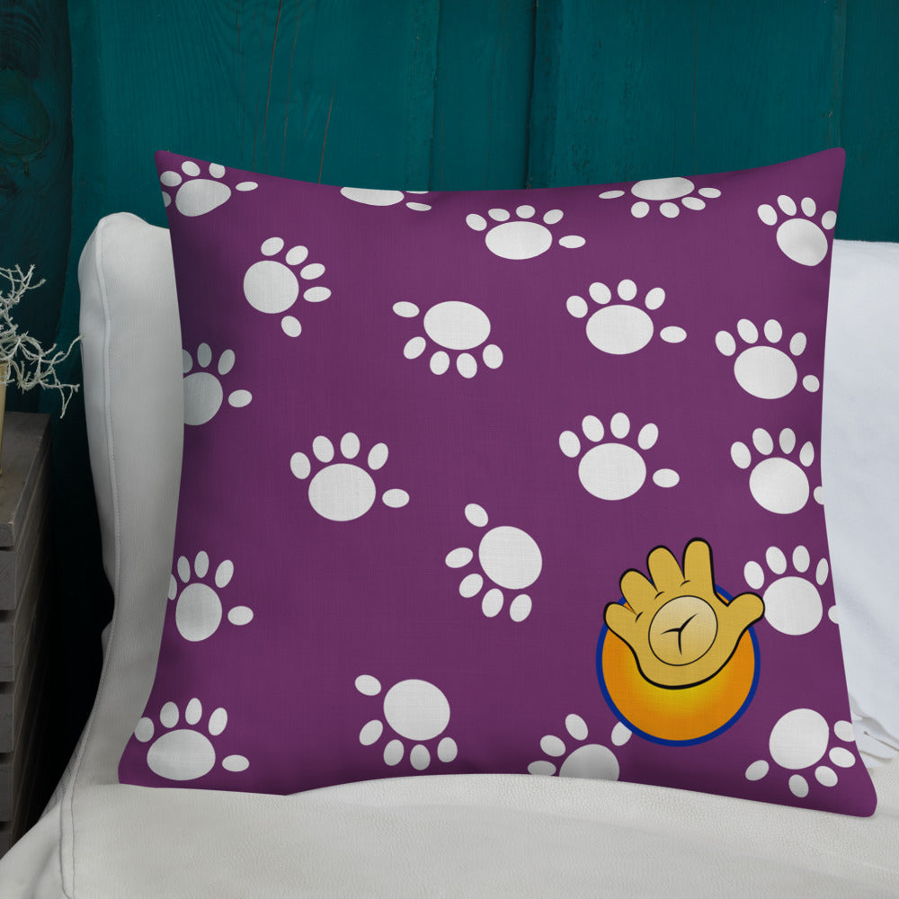 Funatic The Super Bear Purple Pillow