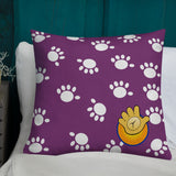 Funatic The Super Bear Purple Pillow