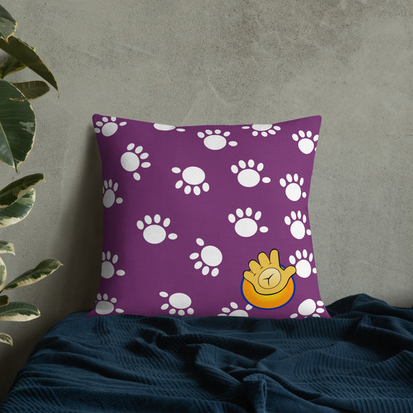 Funatic The Super Bear Purple Pillow