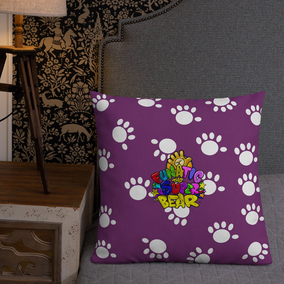 Funatic The Super Bear Purple Pillow
