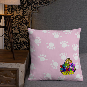 Funatic The Super Bear Large Pink Pillow - 0