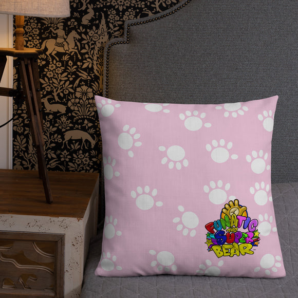 Funatic The Super Bear Large Pink Pillow