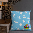 Funatic The Super Bear Large Light Blue Pillow-2