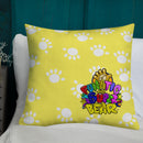 Funatic The Super Bear Large Premium Yellow Pillow-4