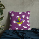 Funatic The Super Bear Purple Pillow-5