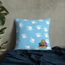 Funatic The Super Bear Large Light Blue Pillow-5