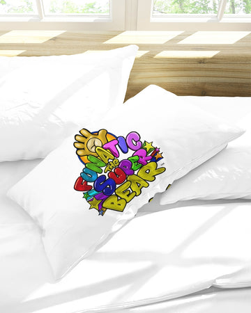 Funatic The Super Bear White King Pillow Case