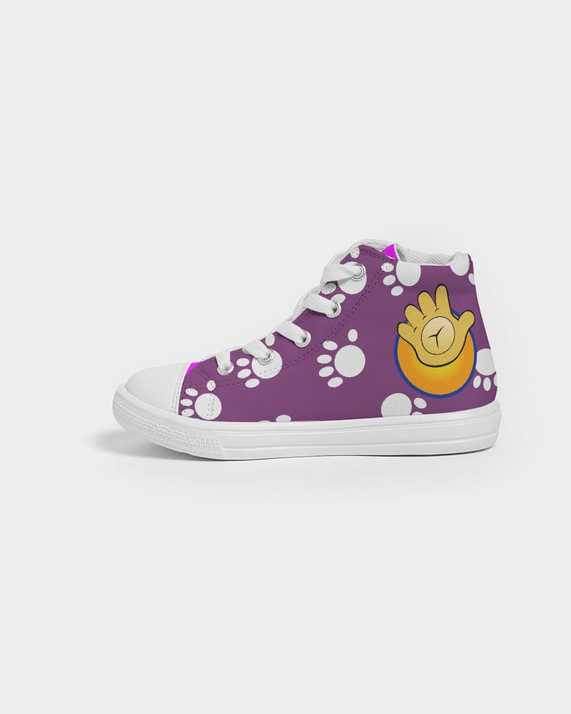 Funatic The Super Bear Kids Hightop Canvas Shoe