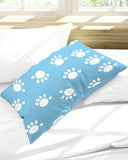 Funatic The Super Bear Paws Light Blue Queen Pillow Case