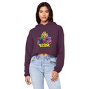 Funatic The Super Ladies Cropped Raw Edge Boyfriend Hoodie-10