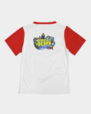 ABC Red and White Girls Tee-2