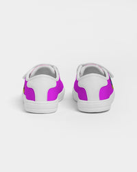Funatic The Super Bear Hot Pink Kids Velcro Sneaker
