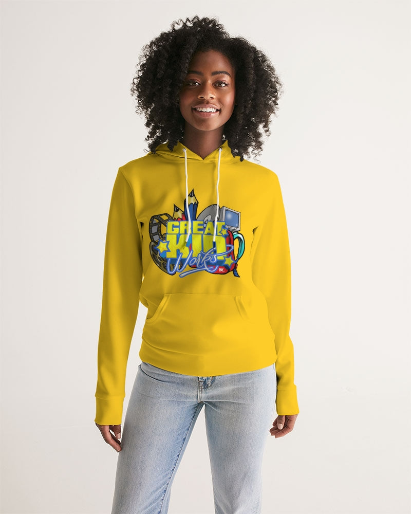 GKW HOT YELLOW Ladies Hoodie