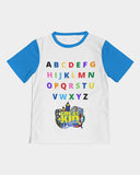 ABC Blue and White Girls Tee
