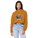 Funatic The Super Ladies Cropped Raw Edge Boyfriend Hoodie-1