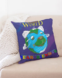 World ofBear friendus Throw Pillow Case