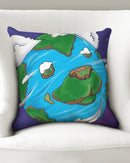 World of Bearfriendus Throw Pillow Case-2