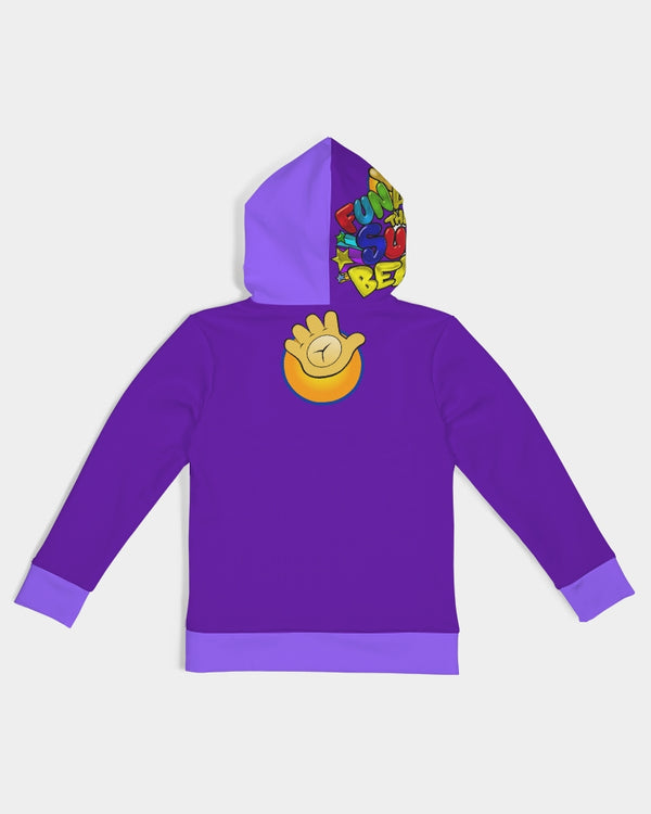 Funatic The Super Bear Purple Girls Hoodie