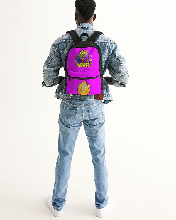 Funatic The Super Bear Hot Pink Small Canvas Back Pack