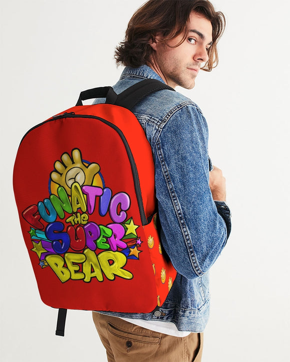 Funatic The Super Bear Red Large Back Pack