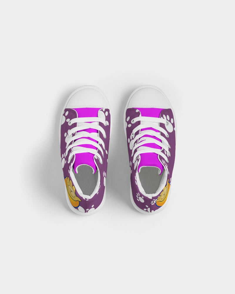 Funatic The Super Bear Kids Hightop Canvas Shoe