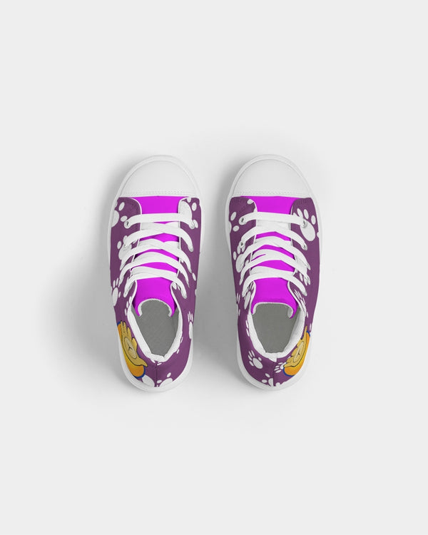 Funatic The Super Bear Kids Hightop Canvas Shoe