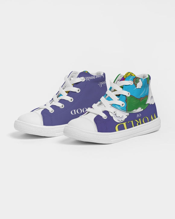 World of Bearfriendus Kids Hightop Canvas Shoe