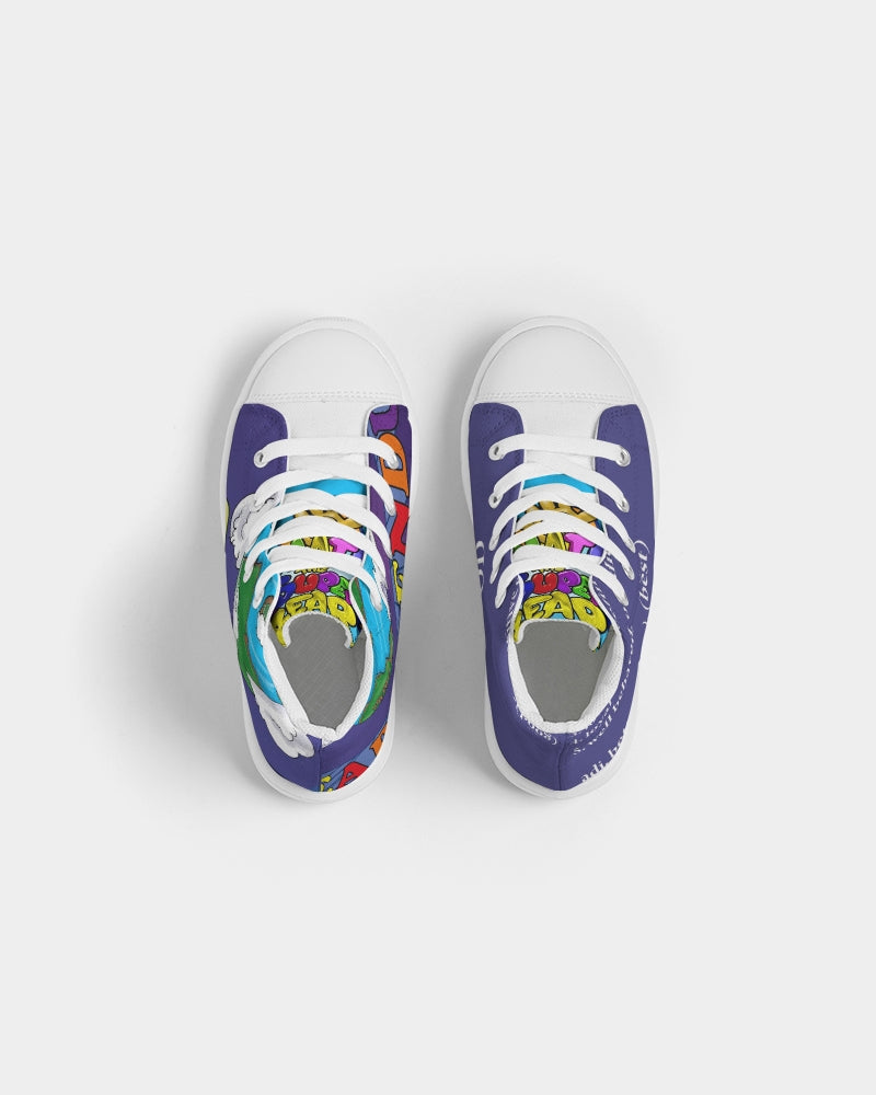 World of Bearfriendus Kids Hightop Canvas Shoe