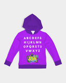 ABC Fushia Purple Girls Hoodie-1